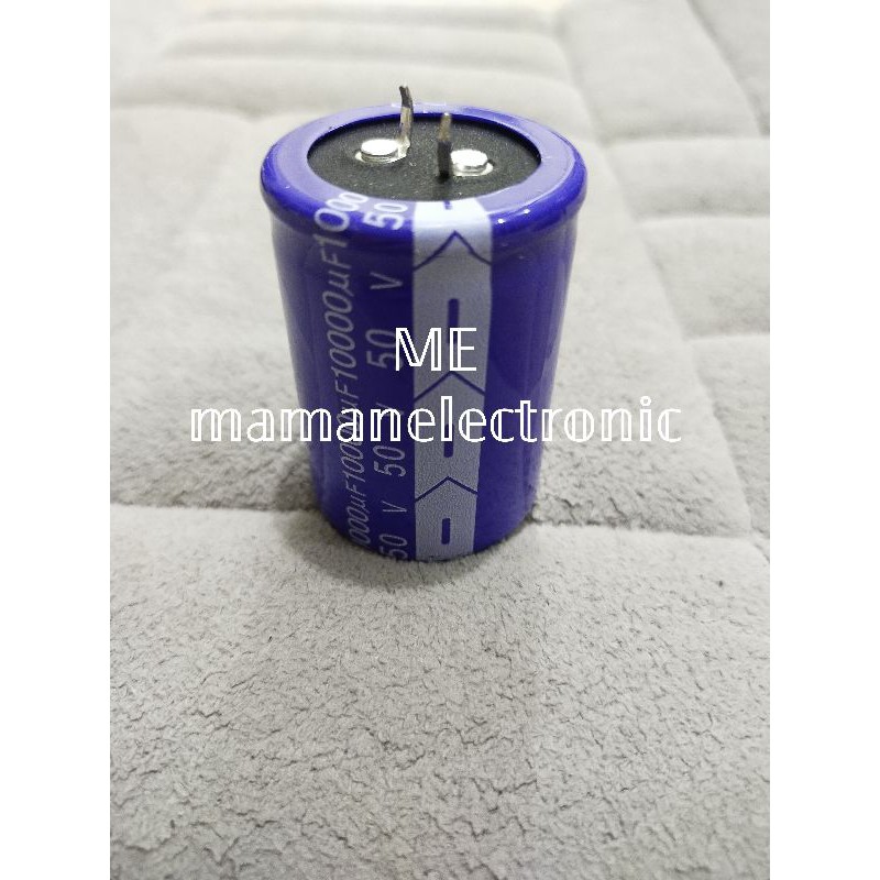 Elco Capacitor 10000Uf 50V NCH / Elco Kapasitor 10000uf 50V NCH