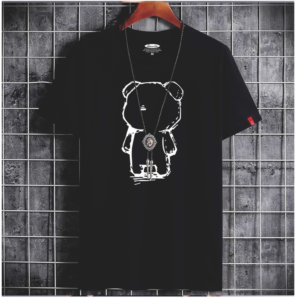 BS//TERLARIS//BAJU KAOS BEAR TANGAN PENDEK PRIA DAN WANITA//GOOD QUALITY