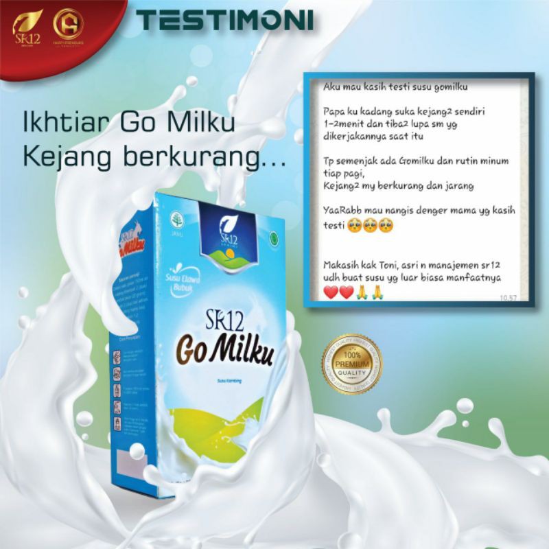 

go milku/go milku SR12/susu embe/anti prengus/anti amis/susu etawa gurih/susu etawa ORI halal MUI