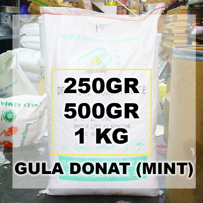 

Gula Donat Mint (DEXTROSE) 500GRAM