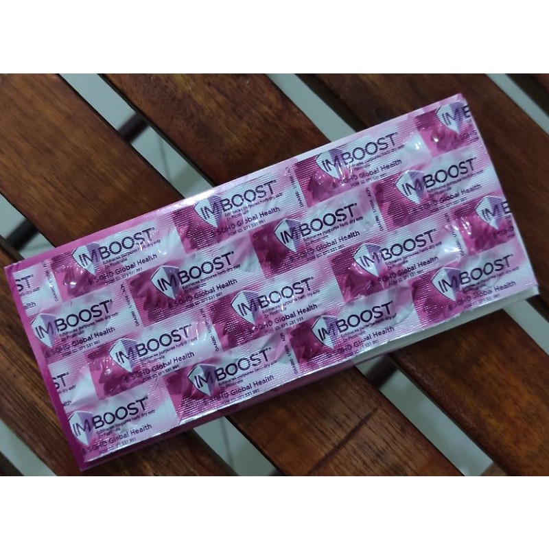 Imboost 10 Tablet / Antioksidan / Daya Tahan Tubuh / Penyembuhan Pasca Sakit