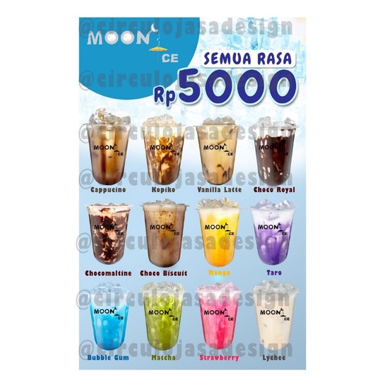 Desain Menu Minuman Kekinian 2022 Standard - IMAGESEE