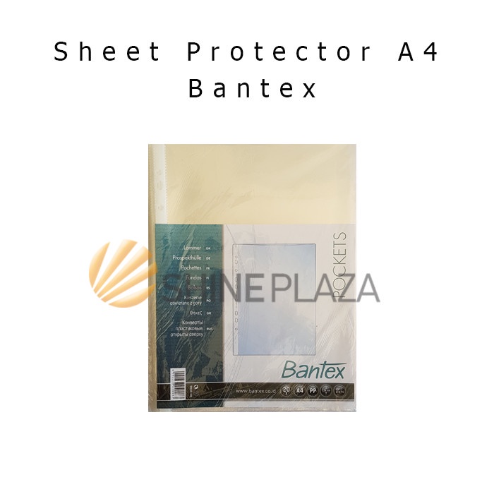 

Sheet Protector - PP Pocket A4 - Bantex