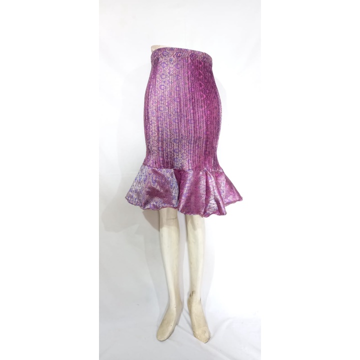 Rok kebaya songket prisket duyung pendek TERLARIS KZ