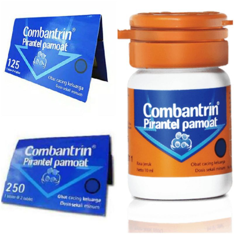 Combantrin Tablet / Combantrin Suspensi / Combantrin Cair / Obat Cacing