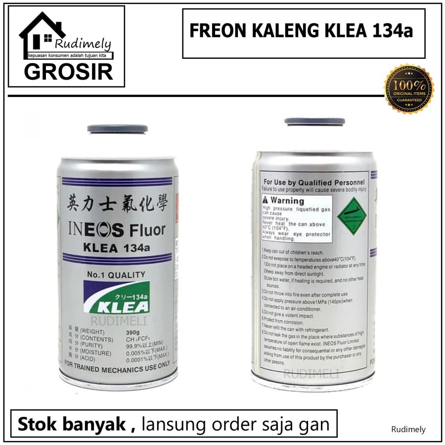 ISI ULANG Pr3on AC KALENG KLEA ineos fluor134a 390 Gram-Grosir