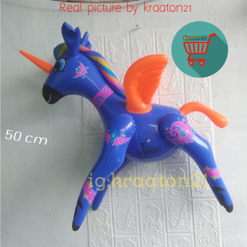 mainan tiupan unicorn / boneka unicorn / balon unicorn / balon mainan / mainan edukasi anak