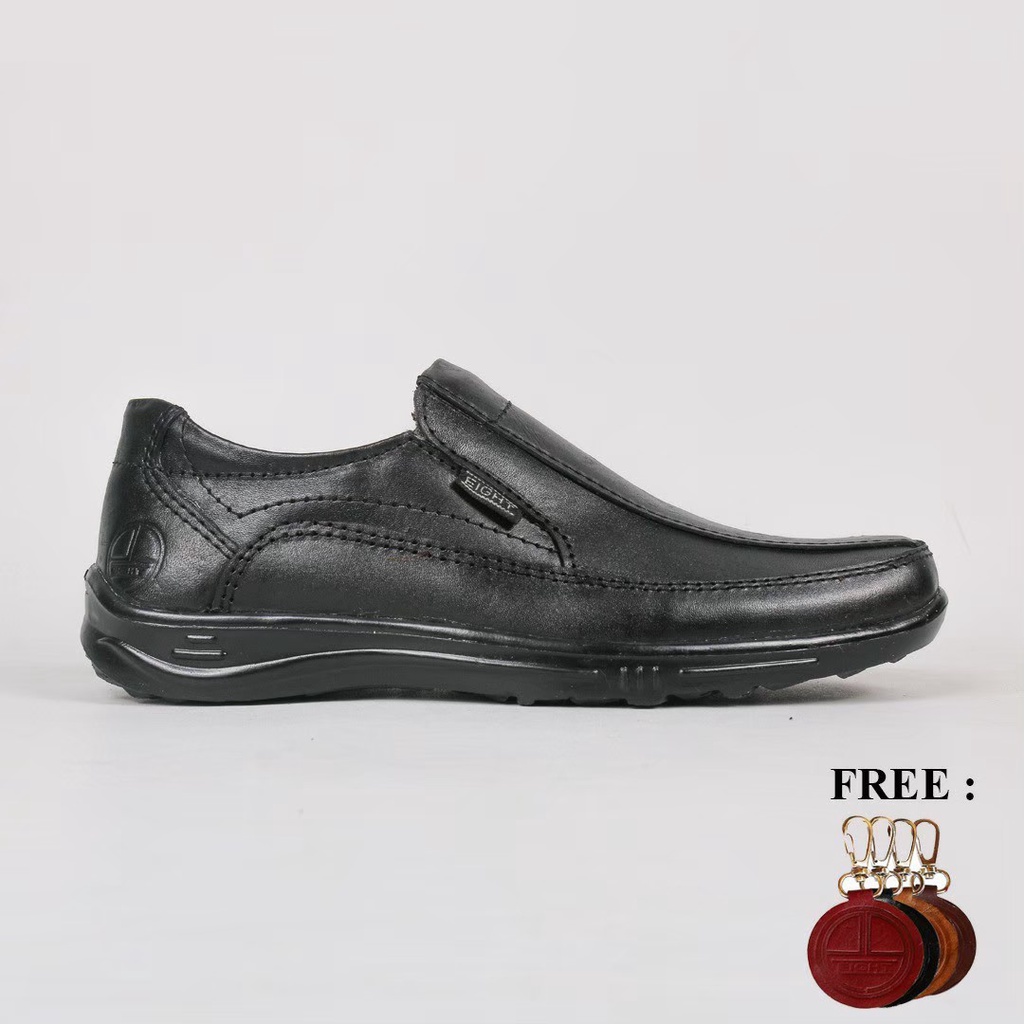 Sepatu Formal Casual Kasual Pria Kulit Pu/Cowok/Men Lokal Ori Original Sepatu Pantofel Formal Kasual Kerja Kantor Pantofle Kulit Pria Asli Kuliah Kondangan Gaya Santai Keren Kekinian