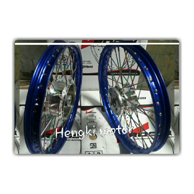 Velg vixion lama warna biru