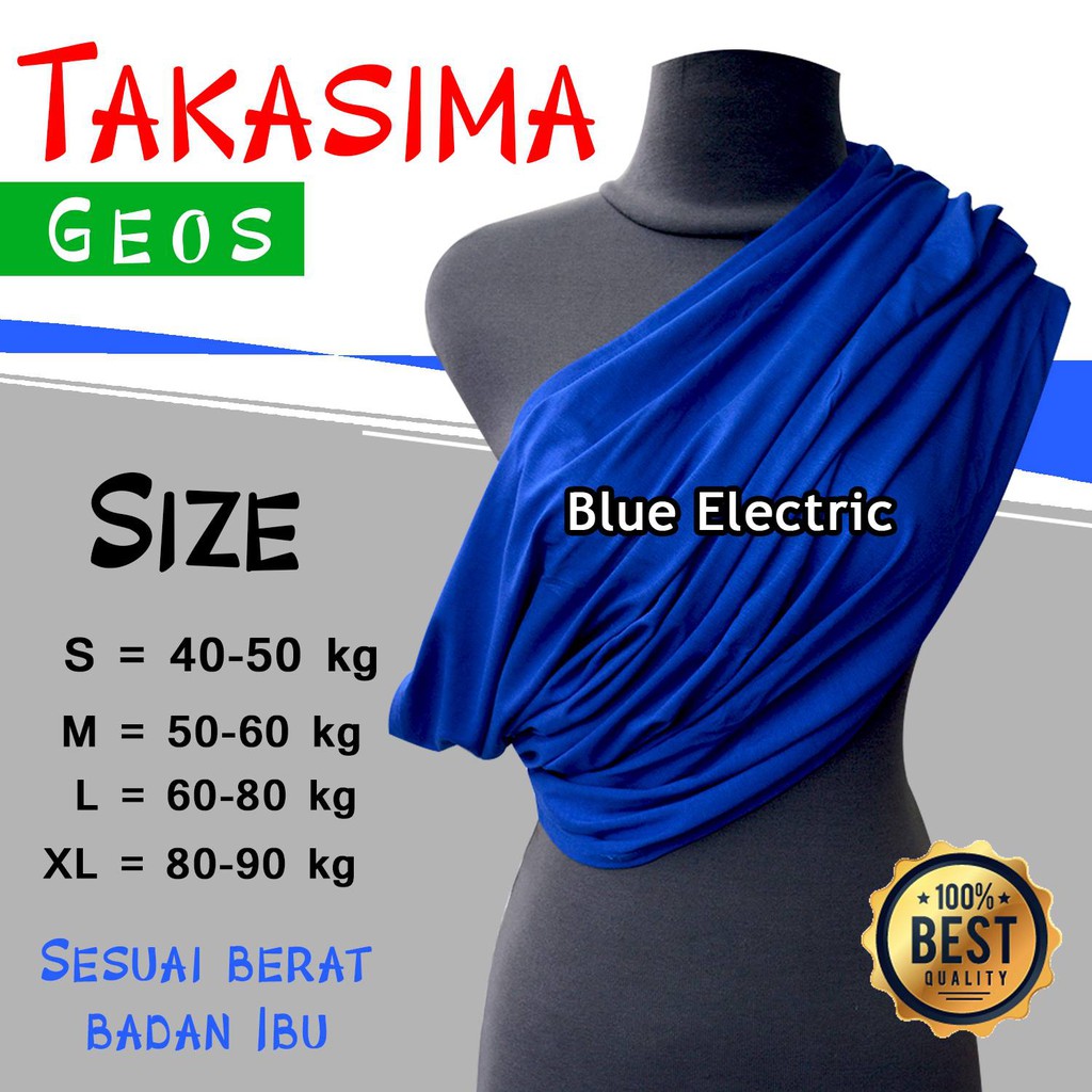 GEOS  ORIGINAL TAKASIMA  GEOS BABY GEOS basic gendongan samping