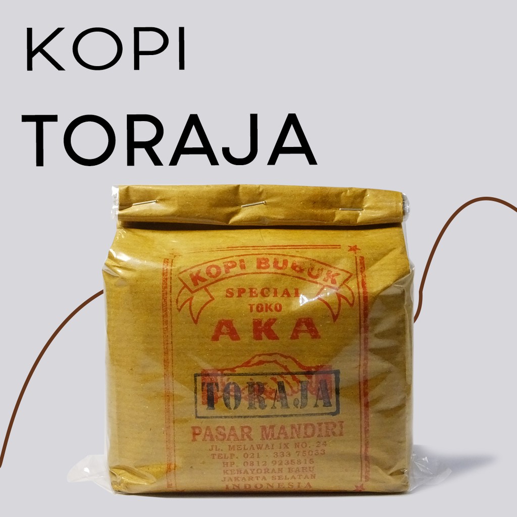 

Kopi Arabika Toraja 250 gram Special Toko Kopi AKA