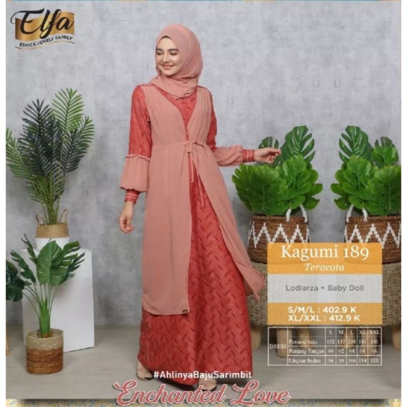 gamis ethica kagumi 189 teracota