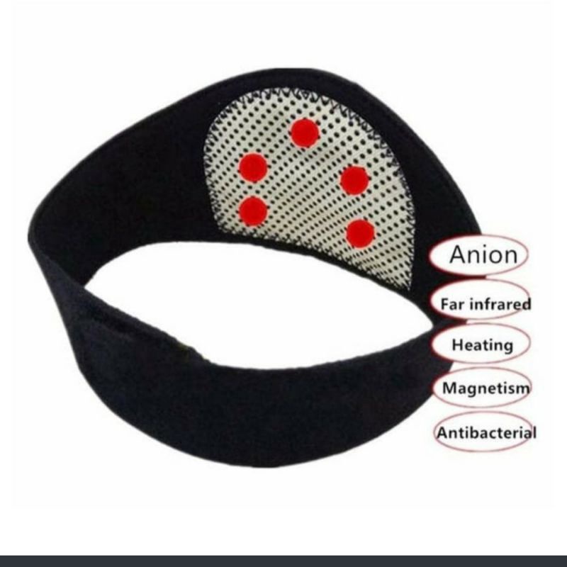 Alat Terapi Leher Pegal Sakit Kolesterol Magnetic Tourmaline Therapy Neck Massager