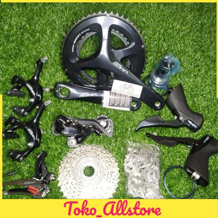 Groupset GS grupset Shimano Sora R3000 2 x 9 speed Full