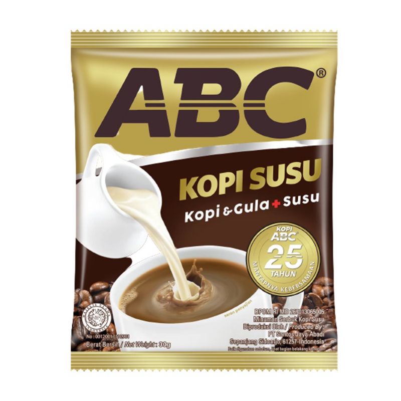 KOPI ABC SUSU 10PCS 1RENCENG murah banget