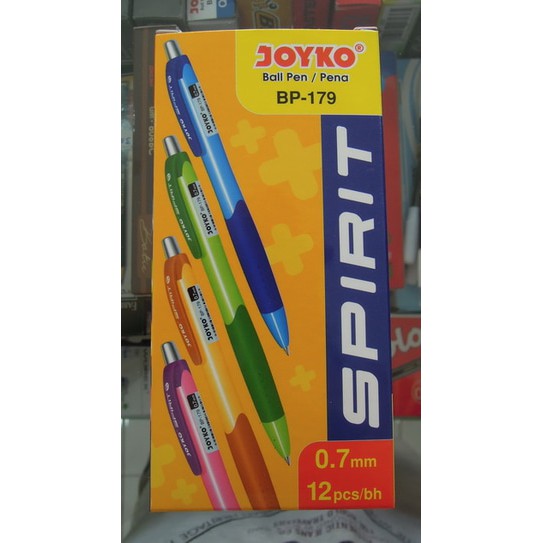 

Pulpen Hitam Spirit Joyko BP-179