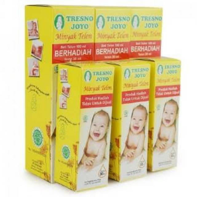 ♥BabyYank♥ TRESNOJOYO TRESNO JOYO MINYAK TELON 100 ML FREE 30ML