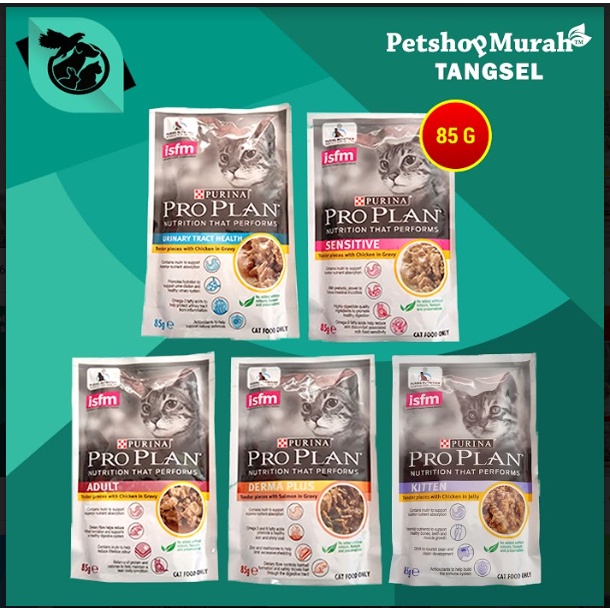 Jual Makanan Kucing Basah Pro Plan Wet Food Cat Food Proplan Pouch