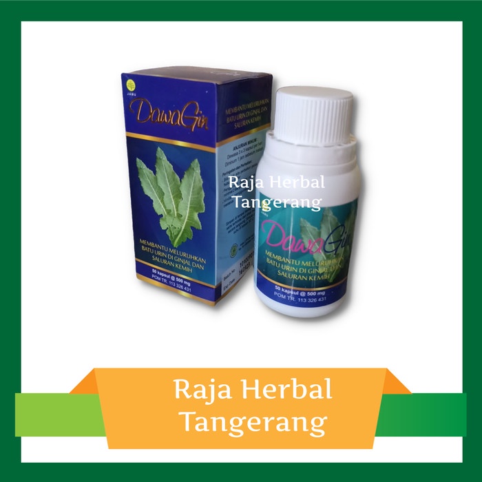 

Kapsul Dawagin herbal ginjal 50 kapsul