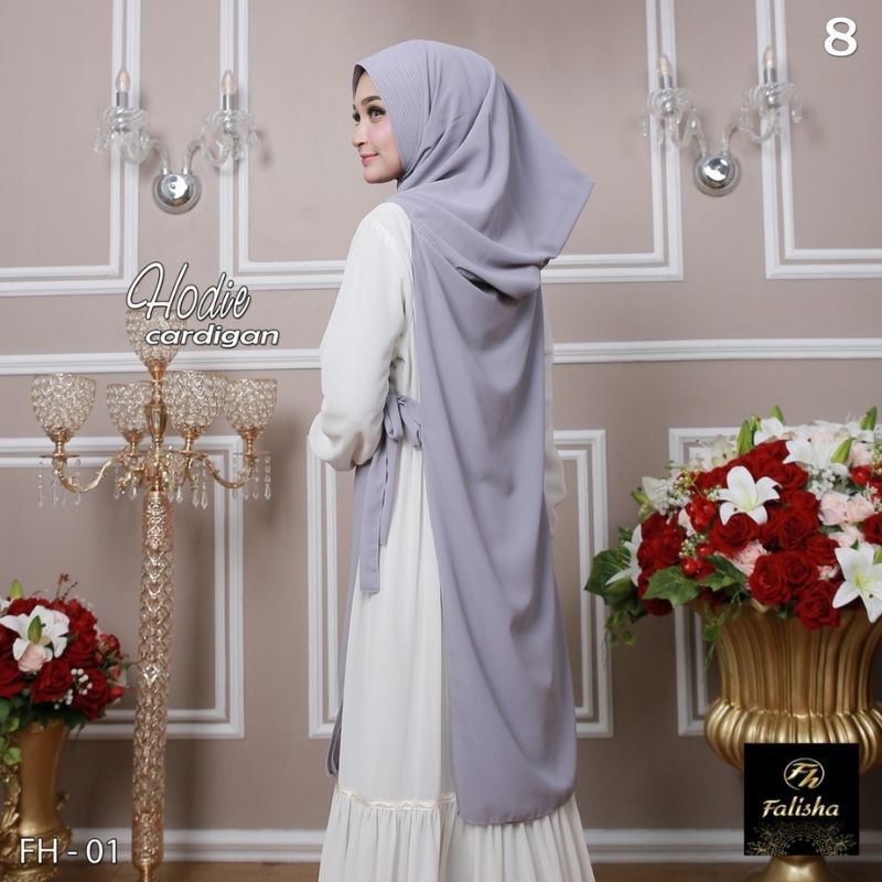 Hijab Jilbab Instan HODIE CARDIGAN Ceruty Premium Babydoll