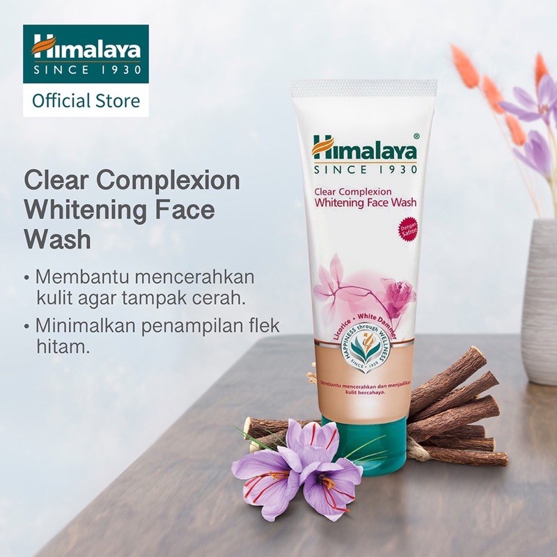 `ღ´ PHINKL `ღ´ himalaya whitening face wash sabun cuci muka anti jerawat acne