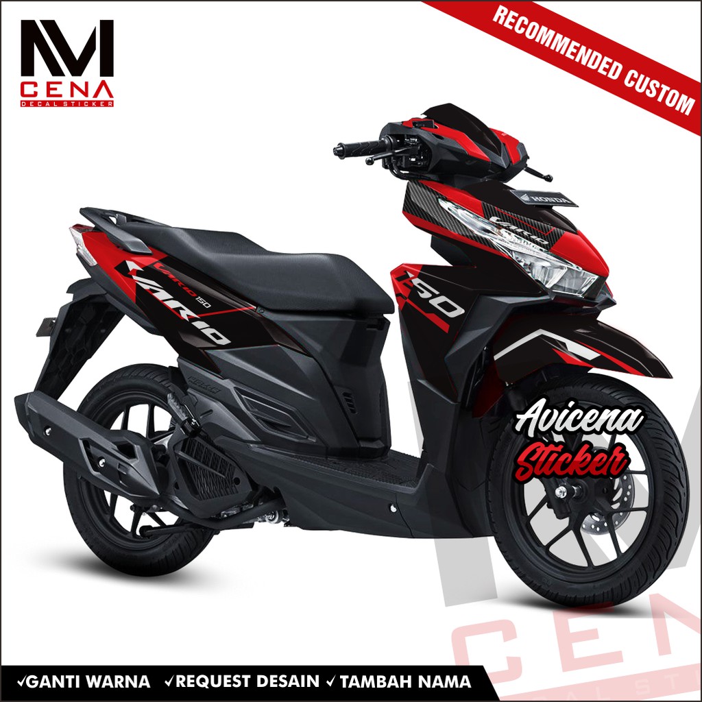 Sticker Decal Honda Vario 125 150 Decal Sticker Vario 125 150 Sticker Striping Vario 125 150 RLivery