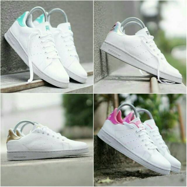 Sepatu Sneaker Adidas Stan Smith Wanita Casual Olahraga Kuliah Santai Murah Banget