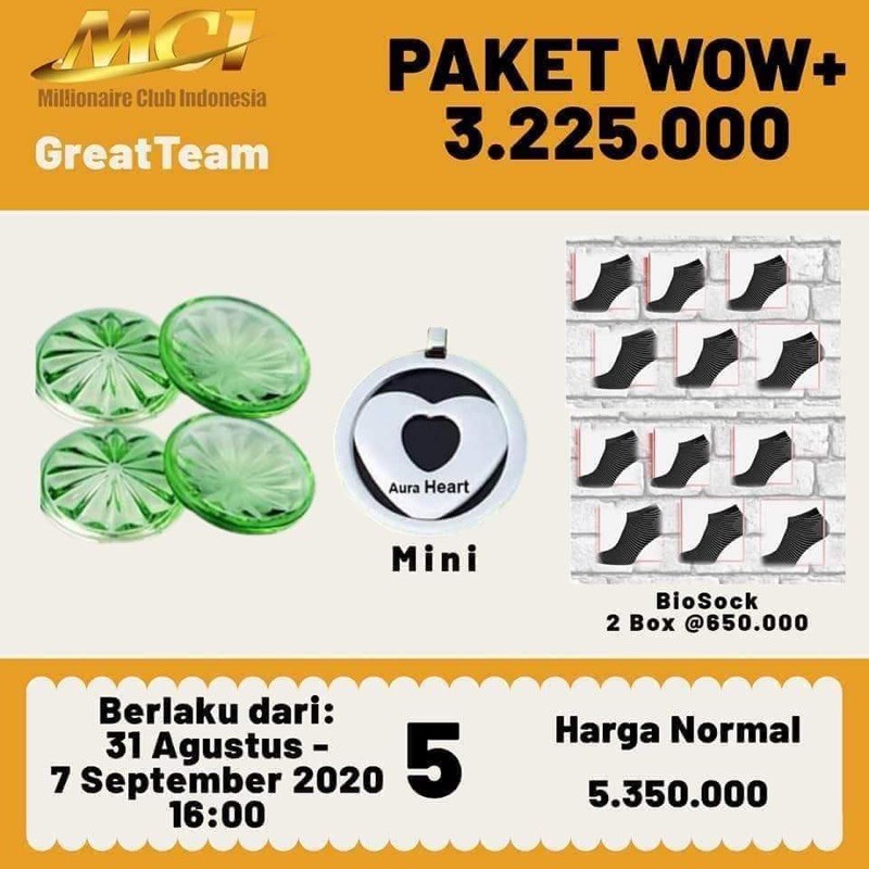 PAKET WOW+ SEHAT MCI
