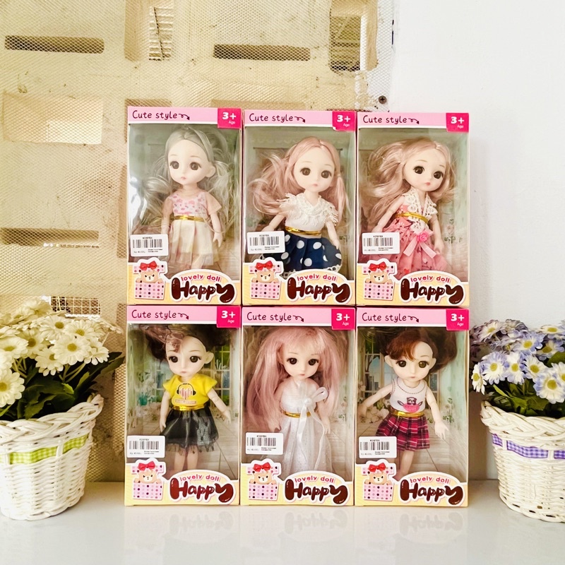 Boneka Yuna Korea Doll Kemasan Box