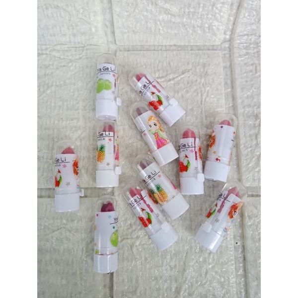 LIPSTIK ANAK SATUAN RASA BUAH