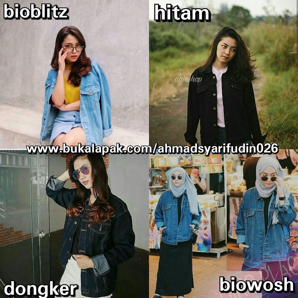 Termurah JUMBO JAKET JEANS WANITA JAKET OVERSIZE WANITA JAKET JEANS BAHAN LEVIS Berkualitas
