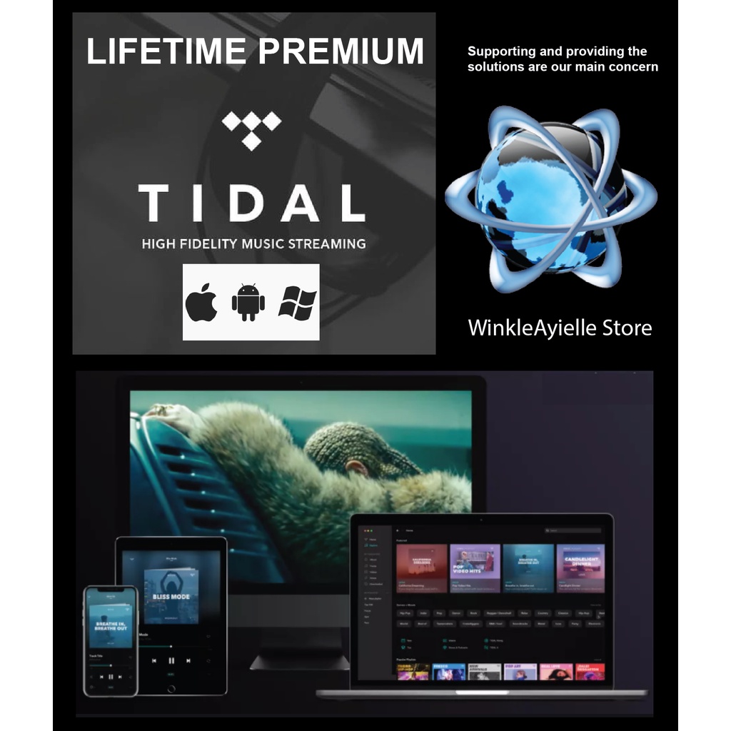 TIDAL PREMIUM HIFI / MASTER LIFETIME SUBSCRIPTION-OWN EMAIL ACCOUNT