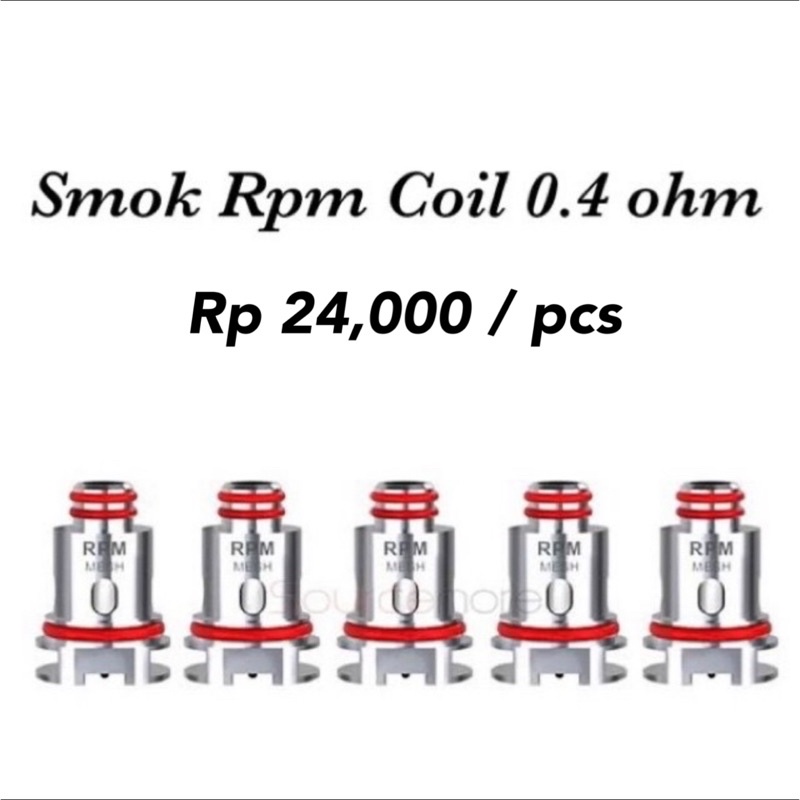 Smok Rpm Coil Mesh 0.4 ohm ( harga satuan )