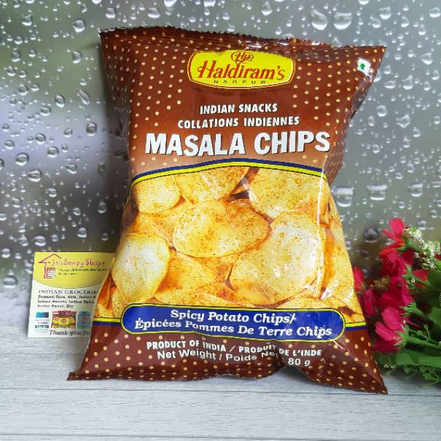 

Makanan Ringan Haldirams - Masala Chips 80gr / Snack Import / Snack India