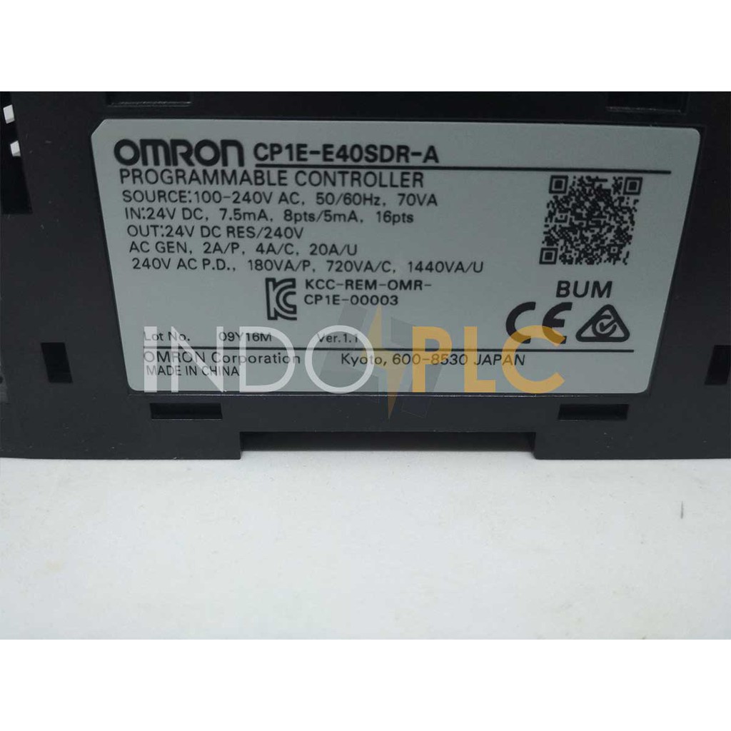 Jual PLC OMRON CP1E-E40SDR-A | Shopee Indonesia