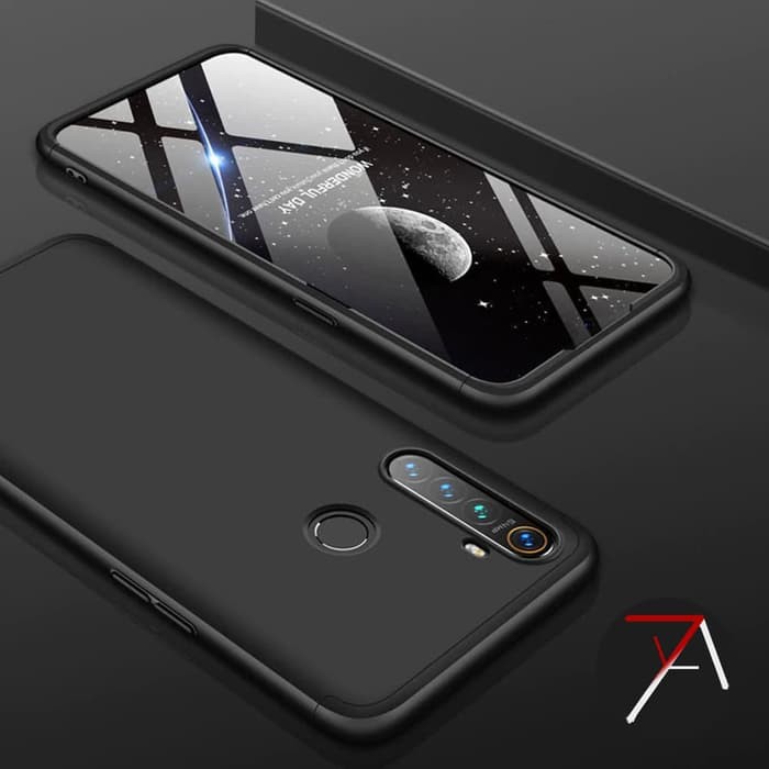 Oppo Realme5 Realme 5 Pro GKK Armor 360 Full Protective Slim Back Matte Cover Case Casing