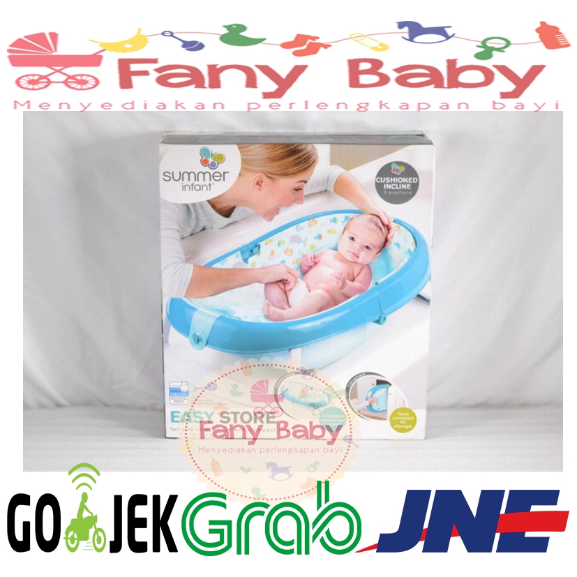 Summer Infant Easy Store Comfort Tub Bak Mandi Bayi Shopee