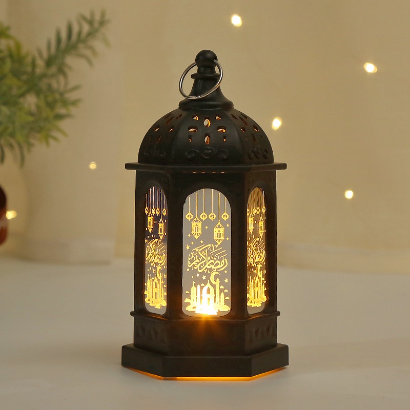 Ornamen Lampu LED Desain Eid Mubarak Ramadhan Eid Mubarak 2022 Untuk Dekorasi Rumah