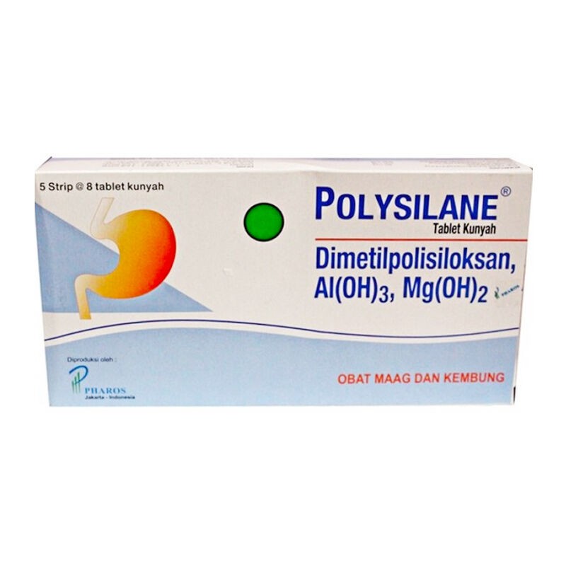 POLYSILANE TABLET- OBAT MAAG