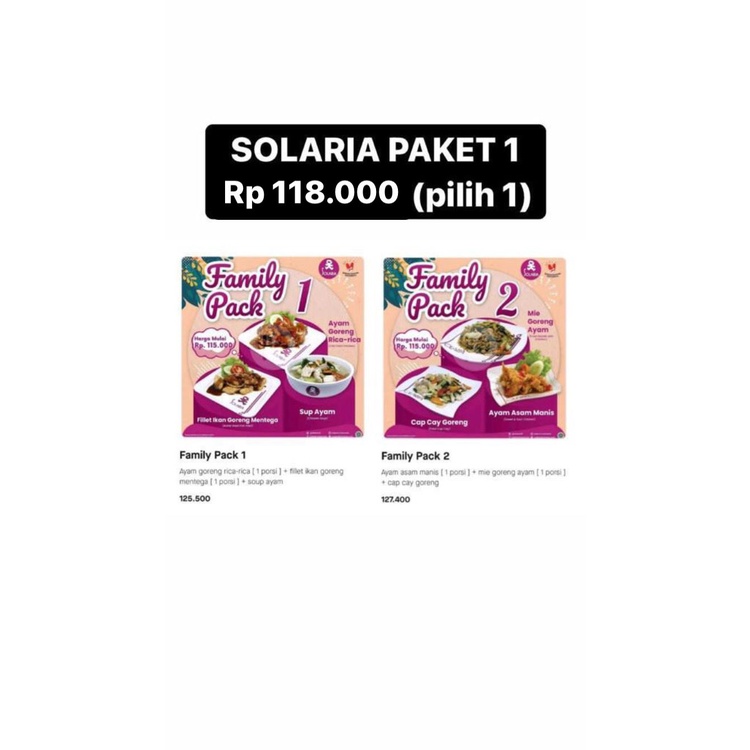 

Solaria paket promo , makan murah , makan promo , jajanan murah, diskonan makan , makan diskon