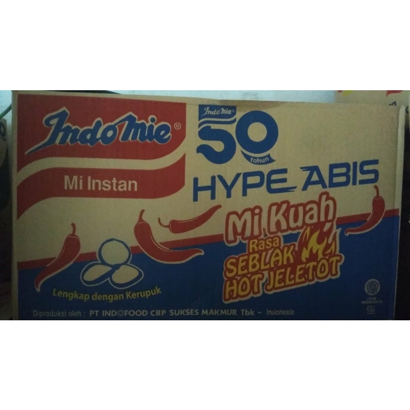 

indomie hype seblak jeletot 1 dus