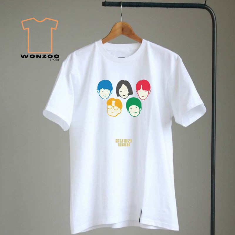 KAOS BAJU TSHIRT DISTRO DRAKOR SERIES/DRAMA KOREA REPLY 1988 TERBARU