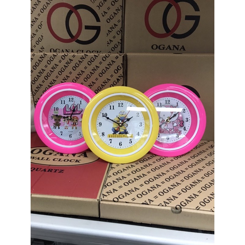 JAM DINDING TEMPEL DAN MEJA MODEL GAMBAR / KARTUN / KARAKTER