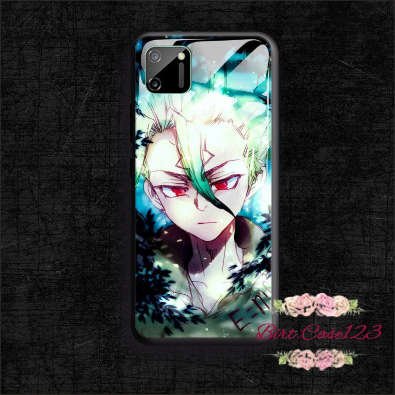 BC Case casing Gambar DR STONE back case glass iphone 5g 6g 6g+7g 7g+ 8g 8g+ x xr xs max 11 5,8 6,1