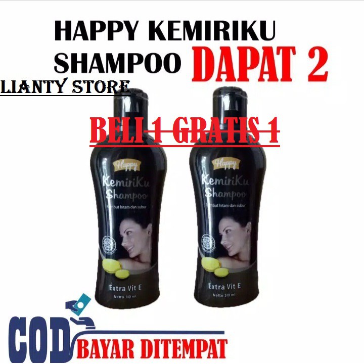 [PROMO]SHAMPO KEMIRIKU PENGHILANG UBAN PERMANEN BELI 1 GRATISSS 1