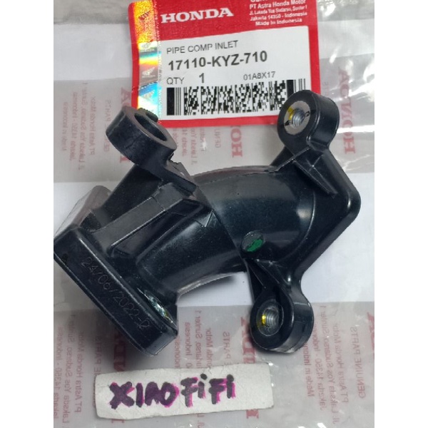 intek manifold Supra x125 helm in ,Supra x 125 fi (17110-KYZ-710)