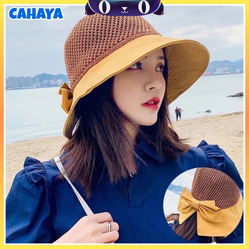 [CAHAYA] Topi Wanita / Topi Fashion Gaya Jepang dan Korea Baru S65