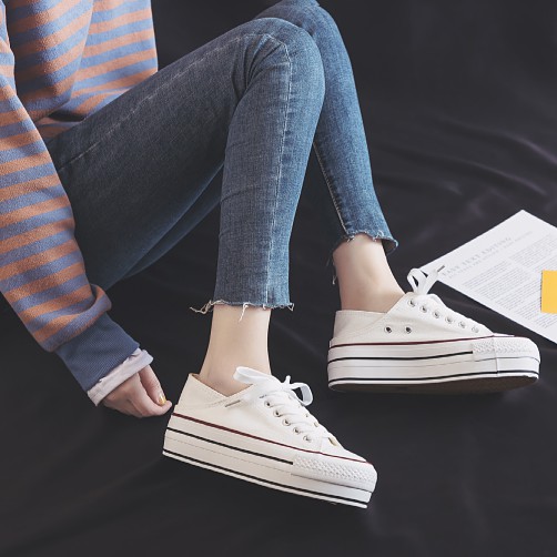 Sepatu Kanvas Wanita Model Conversee Kekinian Canvas Wanita Fashion Terbaru Trendy Kanvas Perempuan