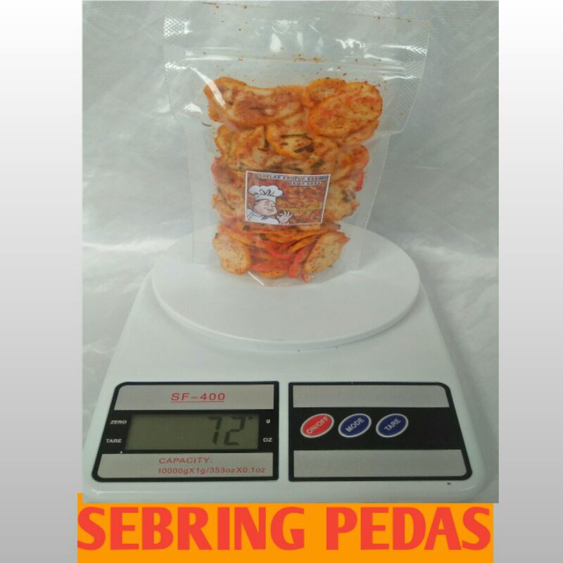 

seblak krupuk kering pedas