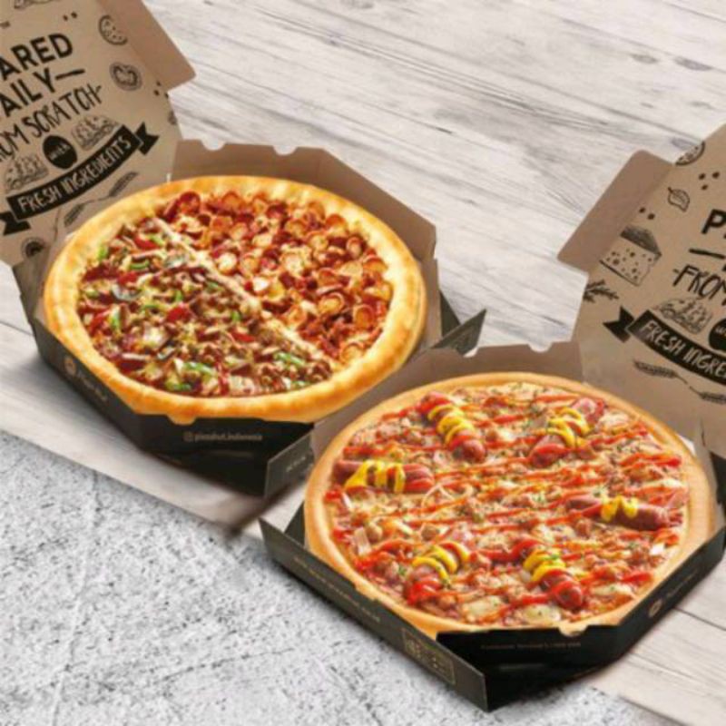 

Pizza Hut Double Box Large